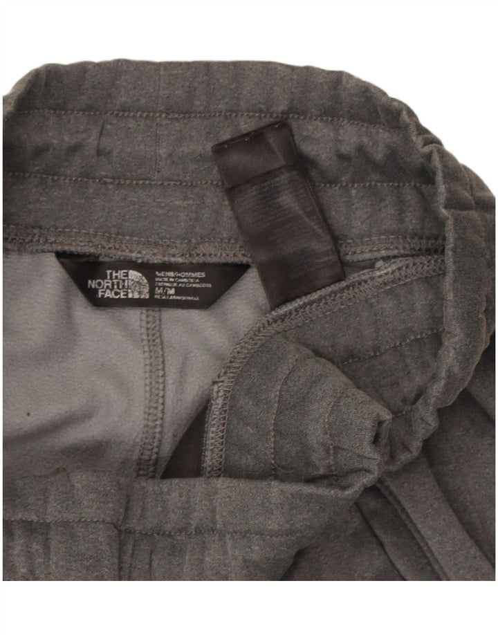 The North Face Mens Tracksuit Trousers Joggers Medium Grey Polyester