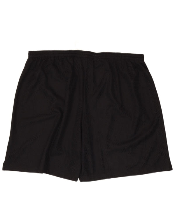 Champion Mens Sport Shorts 3XL Black Polyester