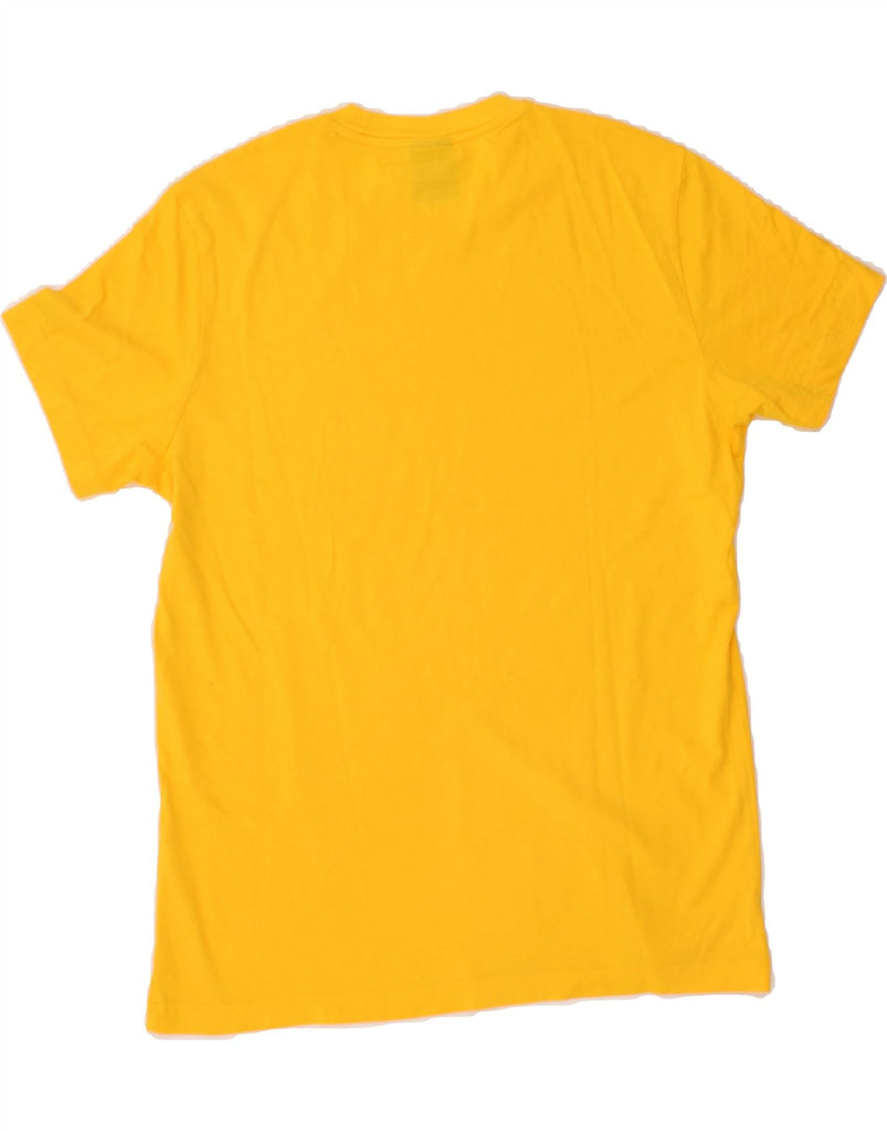 CHAMPION Mens T-Shirt Top Small Yellow Cotton Vintage Champion and Second-Hand Champion from Messina Hembry 