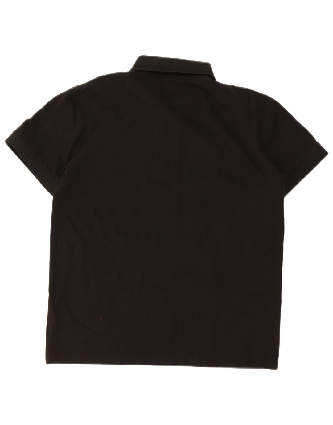 Hugo Boss Mens Stretch Polo Shirt Large Black Cotton