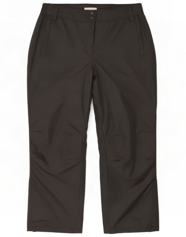 Mountain Warehouse Womens Ski Trousers UK 20 2XL Black Polyester