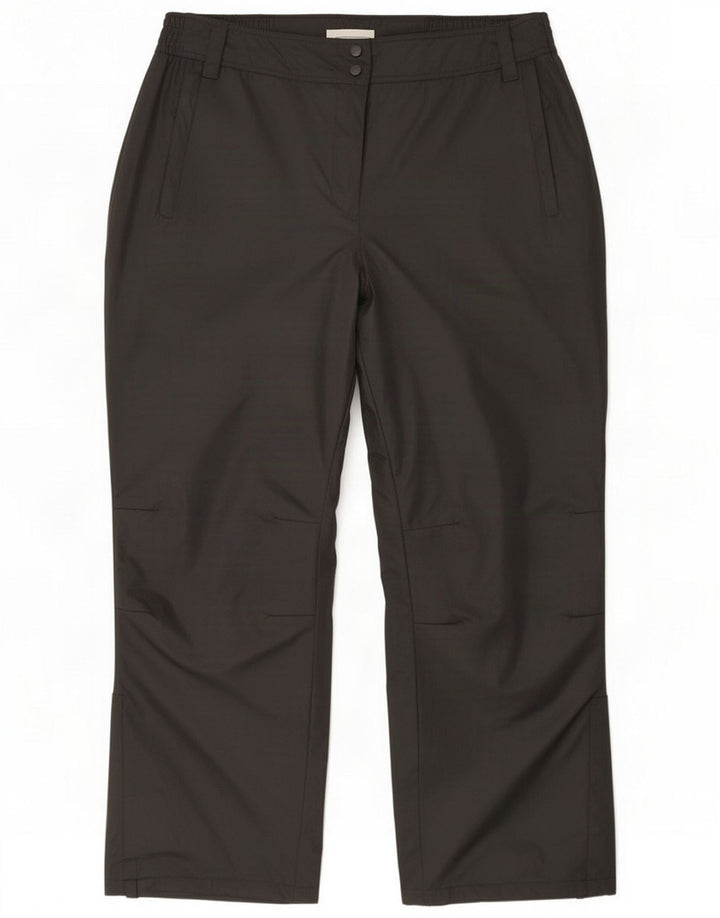 Mountain Warehouse Womens Ski Trousers UK 20 2XL Black Polyester