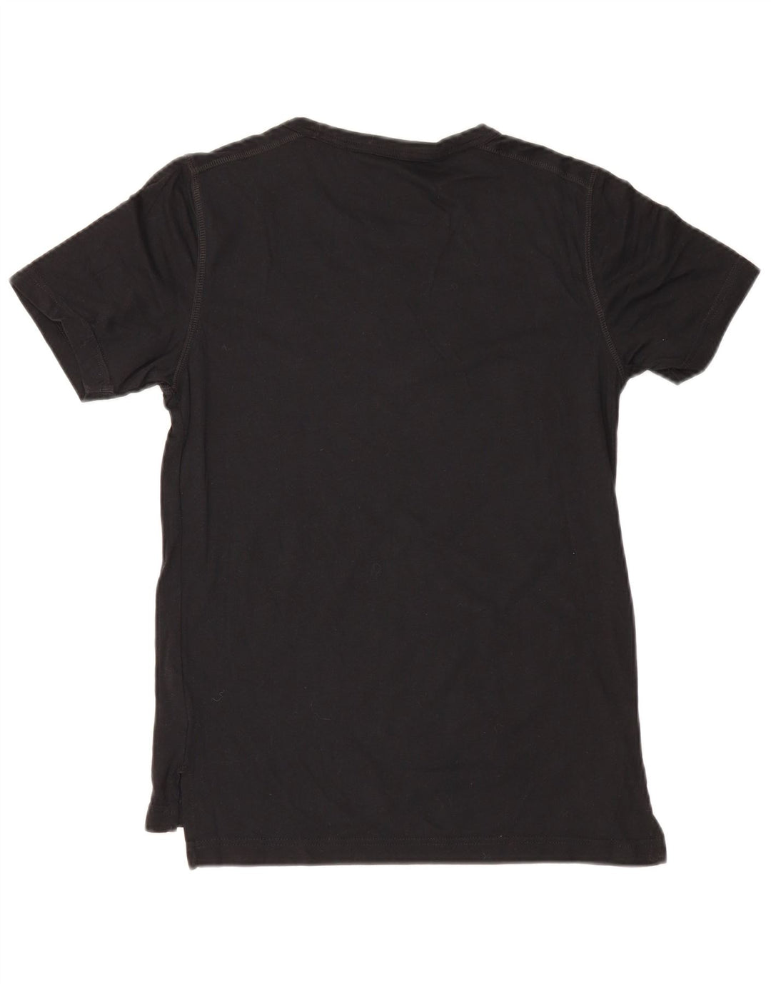 Reebok Mens T-Shirt Top Small Black Cotton