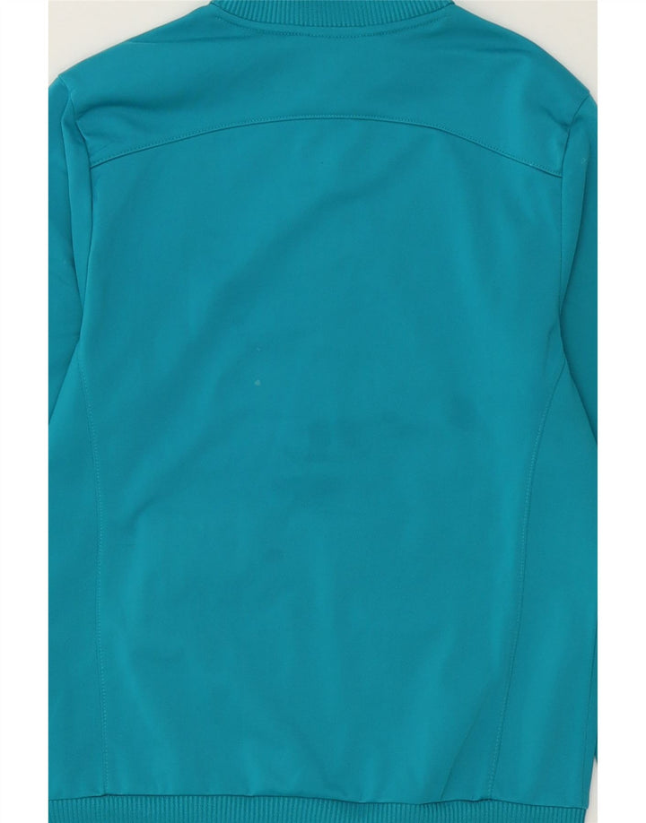 PUMA Womens Tracksuit Top Jacket UK 10 Small  Blue Colourblock Polyester Vintage Puma and Second-Hand Puma from Messina Hembry 