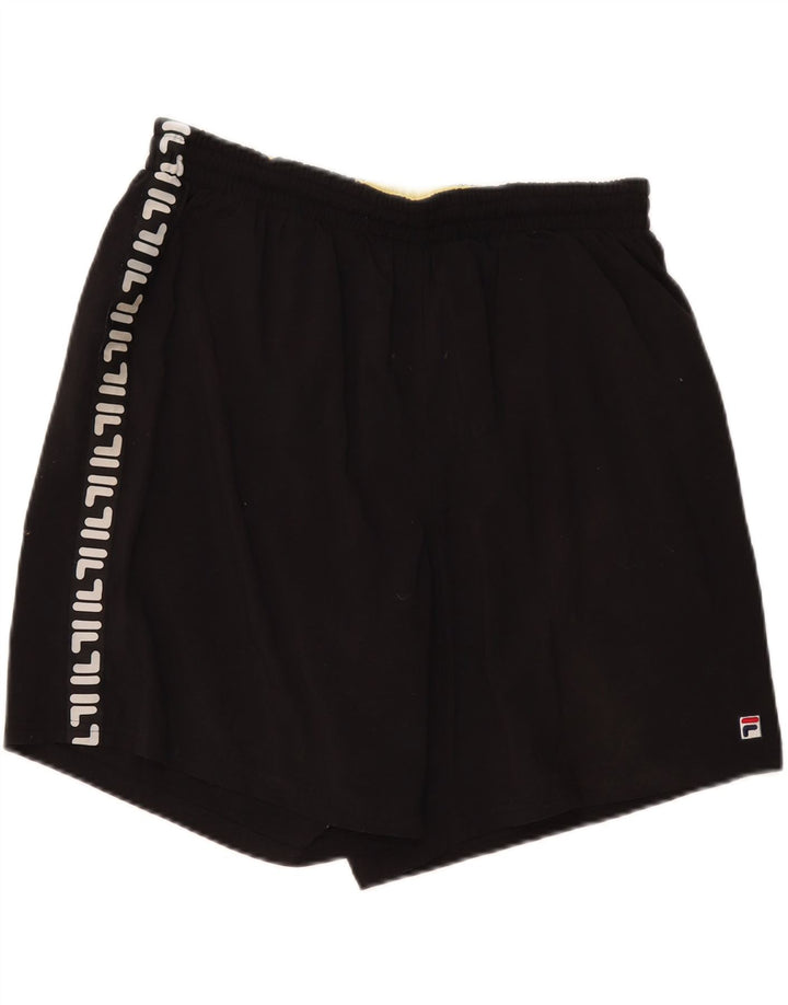 Fila Mens Graphic Swimming Shorts XL  Black
