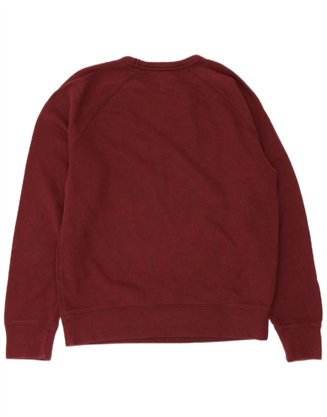 Gap Mens Sweatshirt Jumper Medium Burgundy Cotton