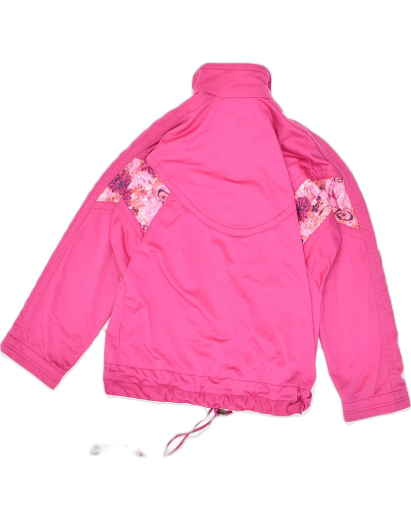 DIADORA Womens Tracksuit Top Jacket EU 32 2XS Pink Patchwork Polyester | Vintage Diadora | Thrift | Second-Hand Diadora | Used Clothing | Messina Hembry 