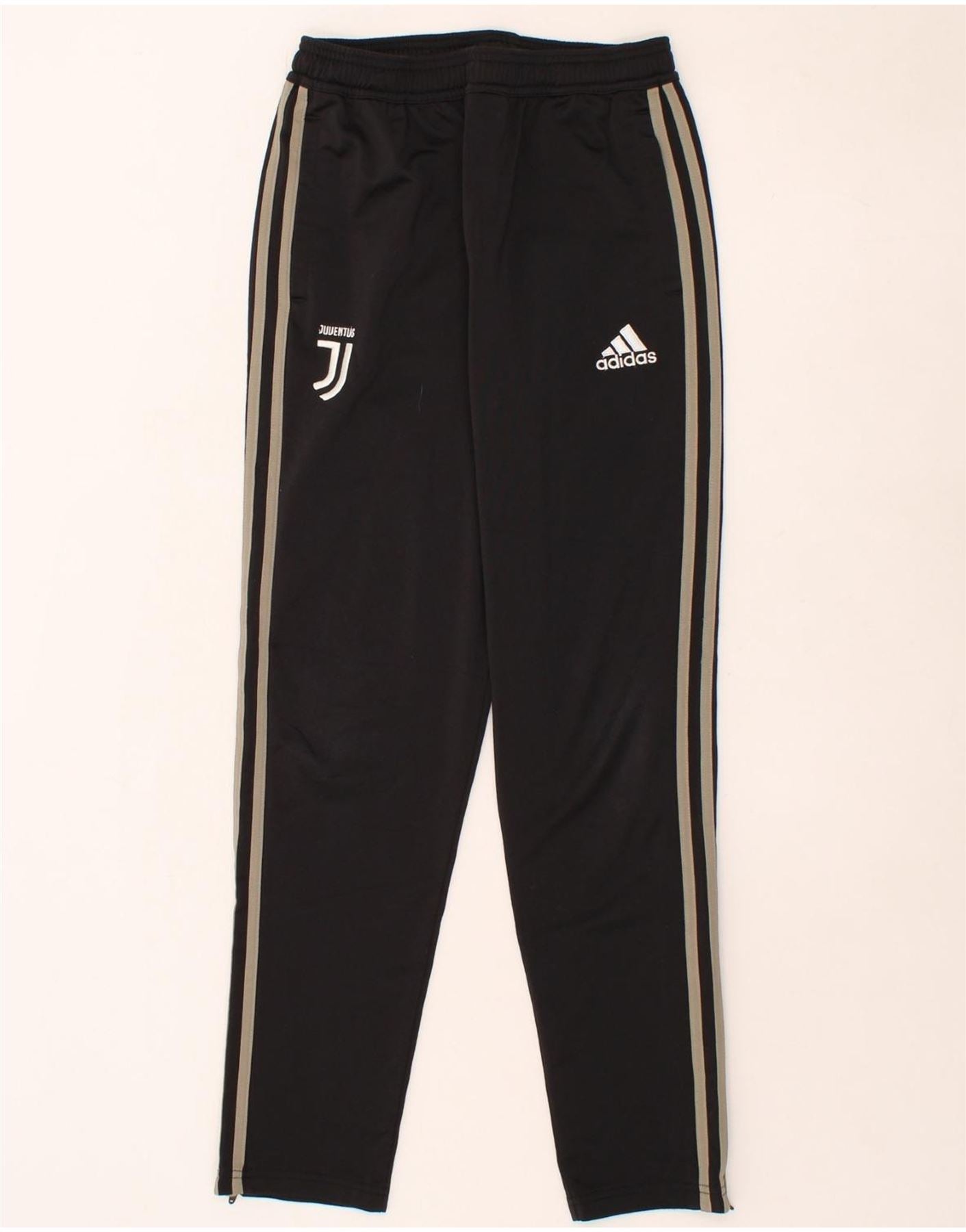 Pantalon de chandal ADIDAS Juventus para nino 13 14 anos poliester negro