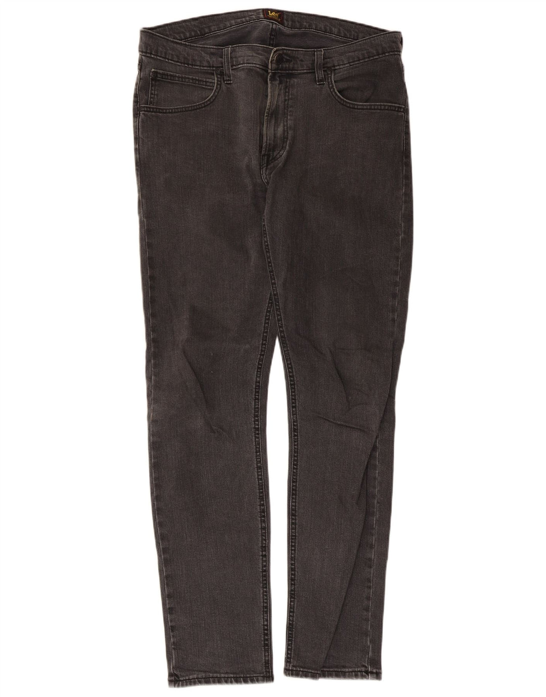 Lee Mens Luke Slim Jeans W34 L32 Grey Cotton