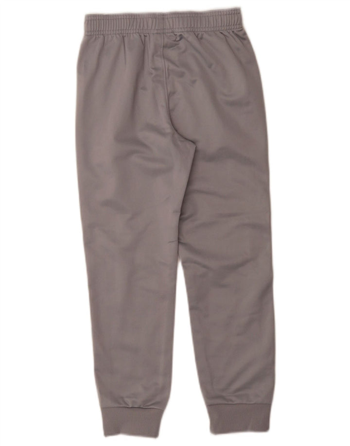 UNDER ARMOUR Boys Graphic Tracksuit Trousers Joggers 6-7 Years Grey