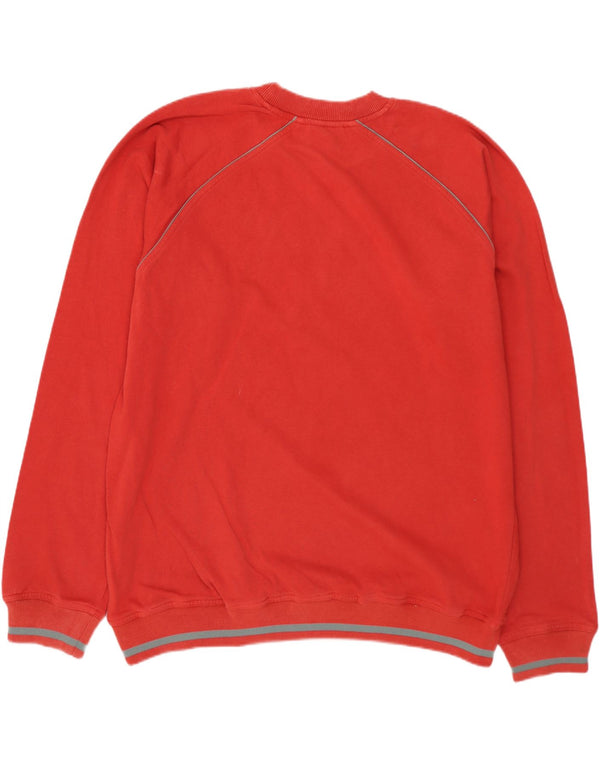 PUMA Mens Graphic Sweatshirt Jumper Large Red