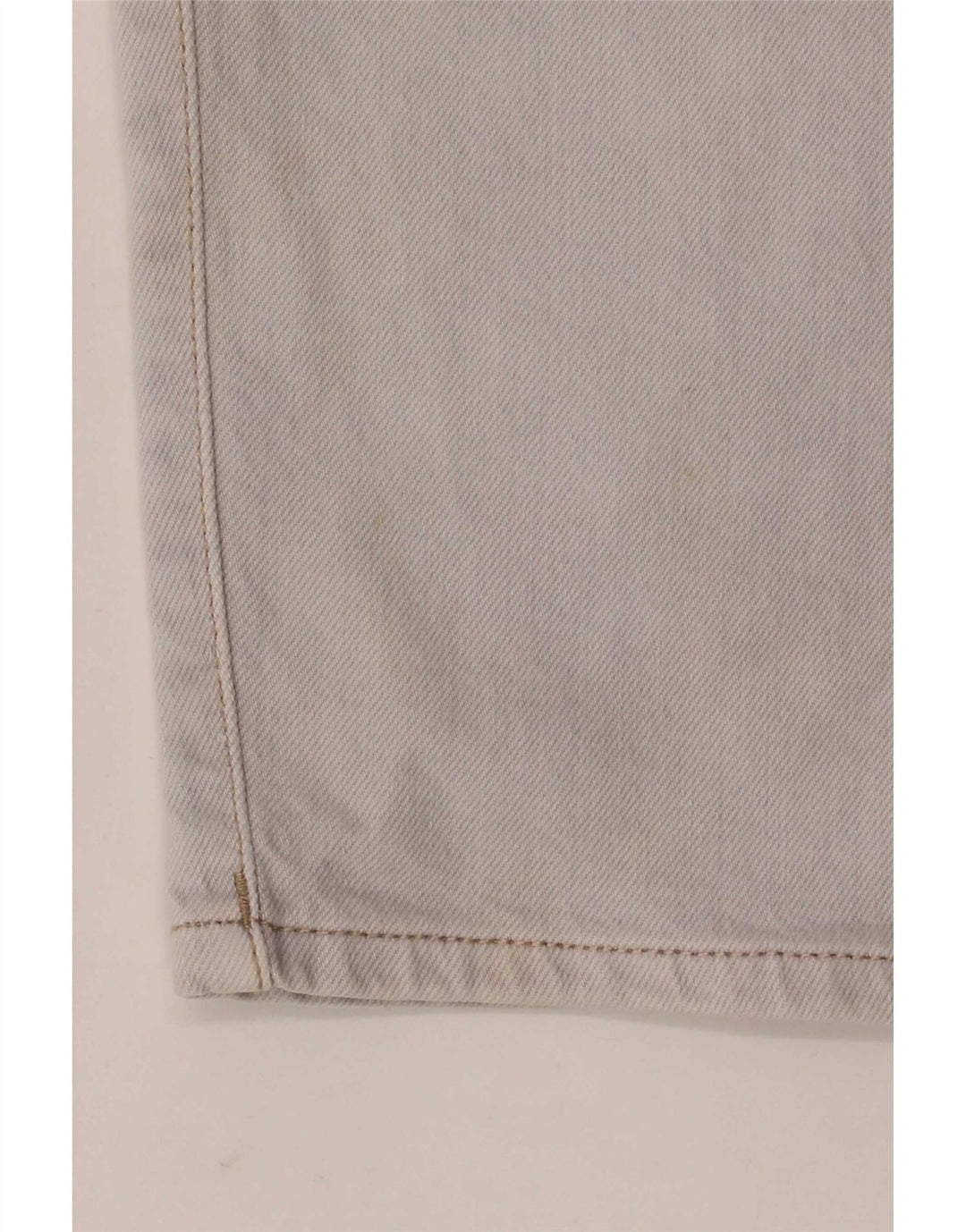 Zara Mens Denim Shorts EU 38 Small W30 Grey Cotton