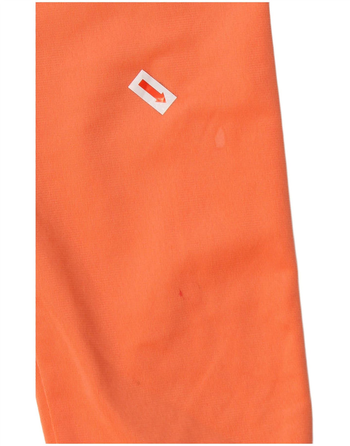 ADIDAS Womens Full Tracksuit UK 12/14 Medium  Orange Polyester