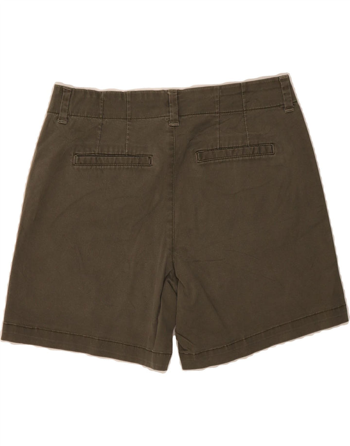 LEE Womens Mid Rise Casual Shorts US 8 Medium W32  Green Cotton Vintage Lee and Second-Hand Lee from Messina Hembry 
