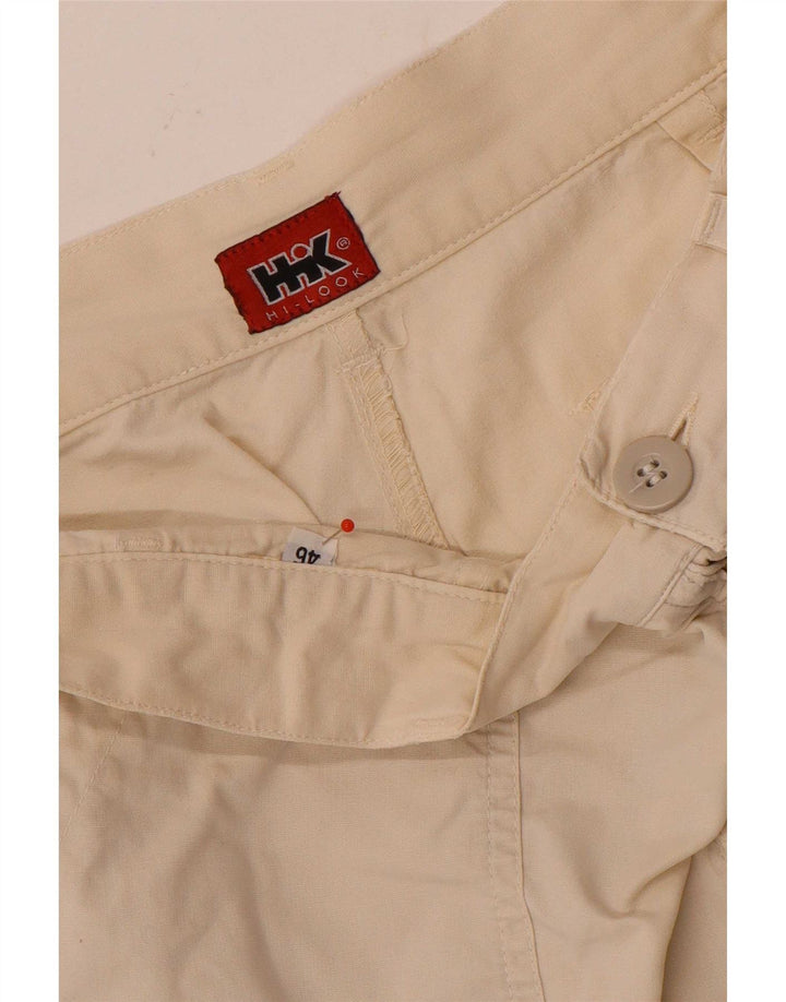 Vintage Mens Chino Shorts IT 46 Small W30 Beige