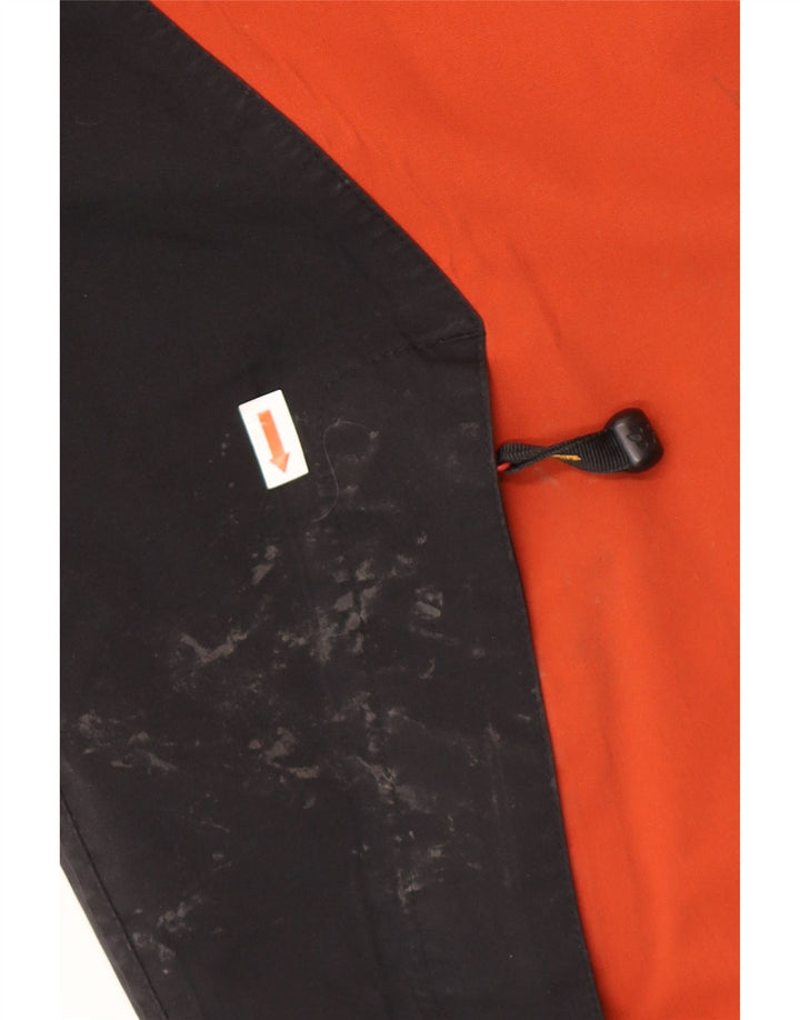 Jack Wolfskin Mens Ski Jacket UK 40/42 XL Orange Colourblock Polyamide