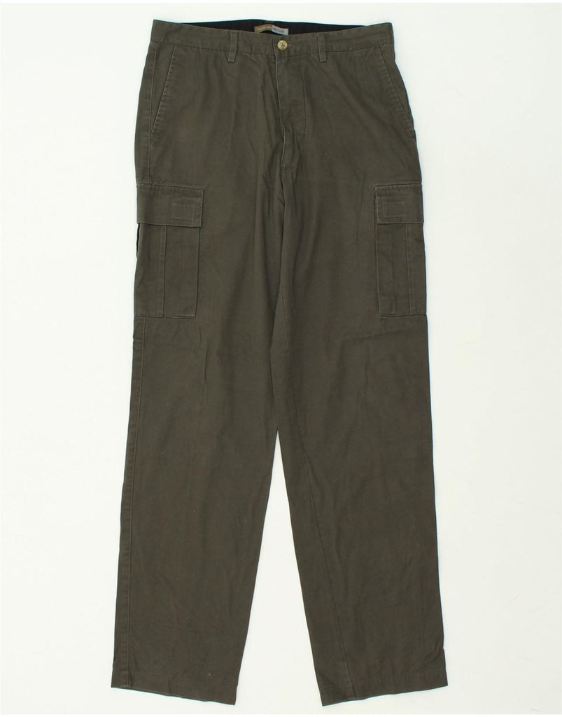 CARVEN Womens Straight Cargo Trousers EU 38 Medium W28 L32 Grey Cotton | Vintage Carven | Thrift | Second-Hand Carven | Used Clothing | Messina Hembry 