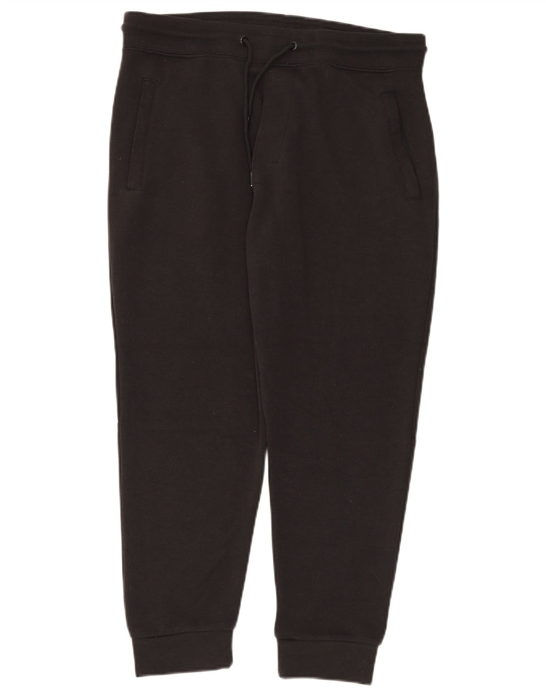 ZARA Womens Tracksuit Trousers Joggers UK 14 Large  Black Polyester
