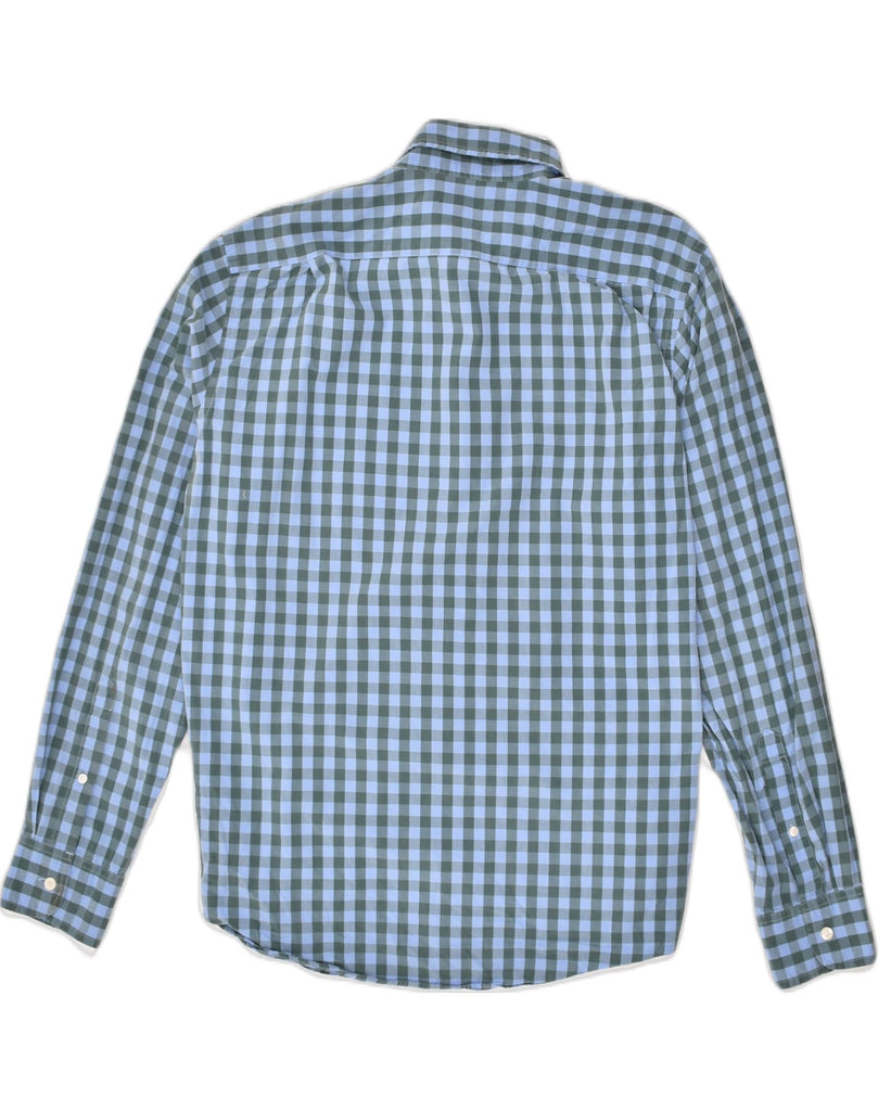 J. CREW Mens Shirt Large Blue Gingham Cotton | Vintage J. Crew | Thrift | Second-Hand J. Crew | Used Clothing | Messina Hembry 