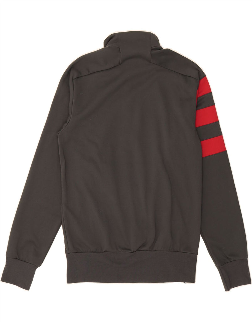 ADIDAS Mens Munster Rugby Sweatshirt Jumper Small Grey Colourblock Vintage Adidas and Second-Hand Adidas from Messina Hembry 