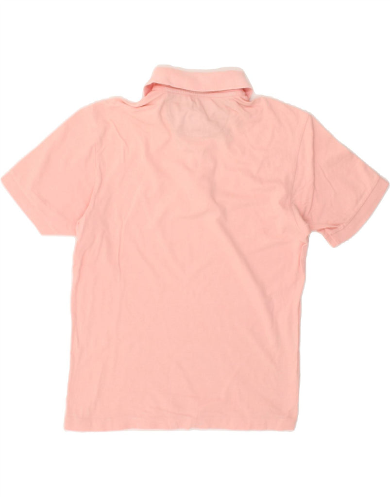 ASICS Mens Polo Shirt Small Pink Cotton | Vintage Asics | Thrift | Second-Hand Asics | Used Clothing | Messina Hembry 