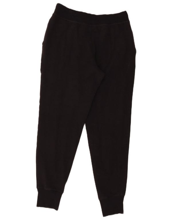 Fila Womens Tracksuit Trousers Joggers UK 10 Small Black Cotton