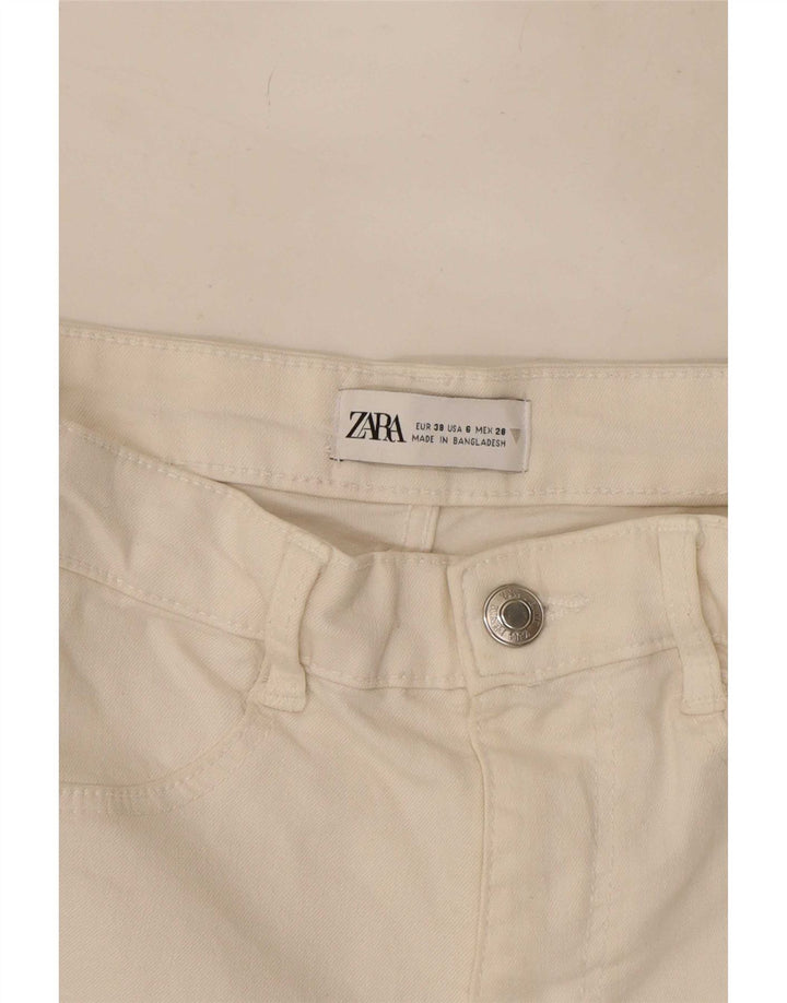 Zara Womens Slim Jeans EU 38 Small W28 L27 White