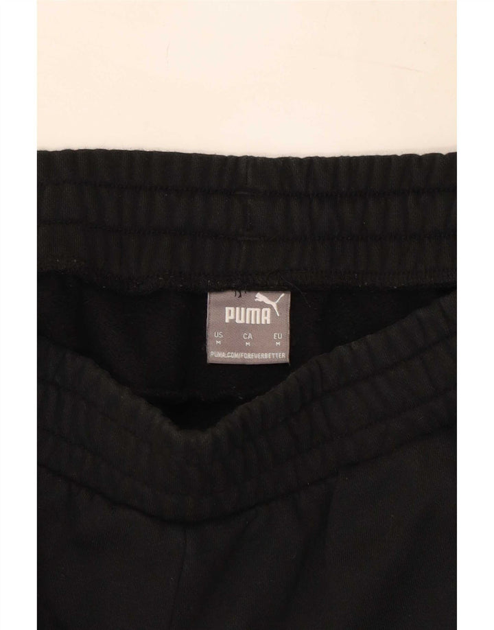 Puma Mens Tracksuit Trousers Joggers Medium Black