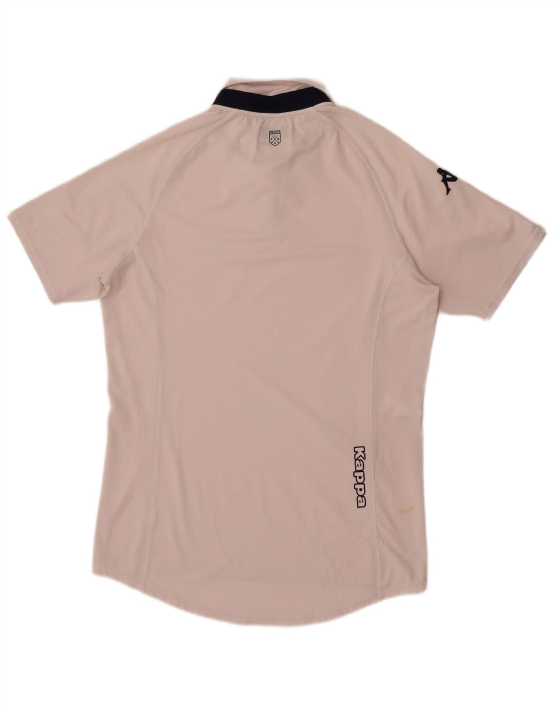 Kappa Mens Graphic Polo Shirt Large White
