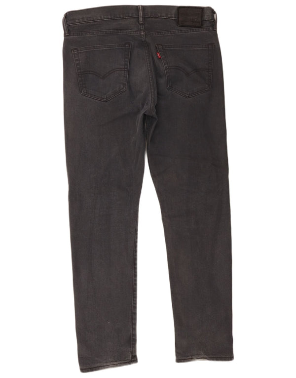 Levi's Mens Slim Jeans W34 L32 Grey Cotton