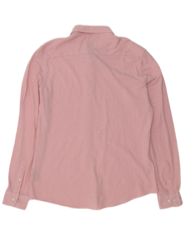 Crew Clothing Mens Slim Fit Shirt XL Pink Cotton