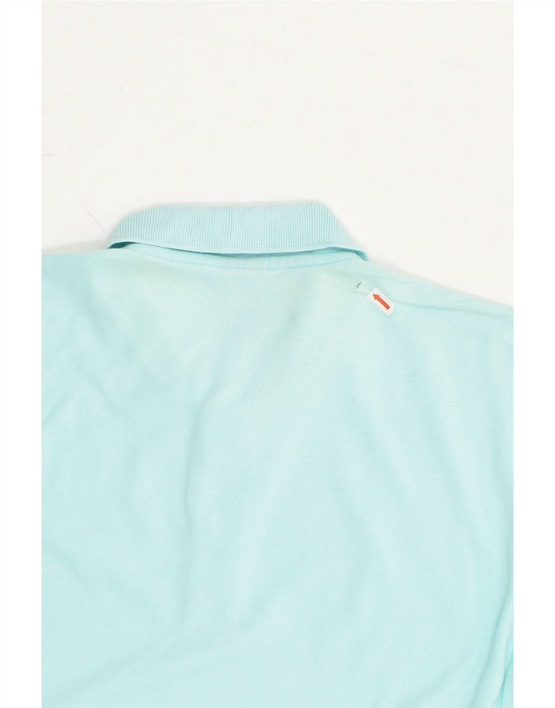 LOTTO Mens Polo Shirt Medium Turquoise Cotton | Vintage Lotto | Thrift | Second-Hand Lotto | Used Clothing | Messina Hembry 