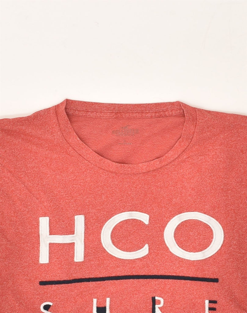 HOLLISTER Mens Graphic T-Shirt Top Large Red Cotton | Vintage Hollister | Thrift | Second-Hand Hollister | Used Clothing | Messina Hembry 