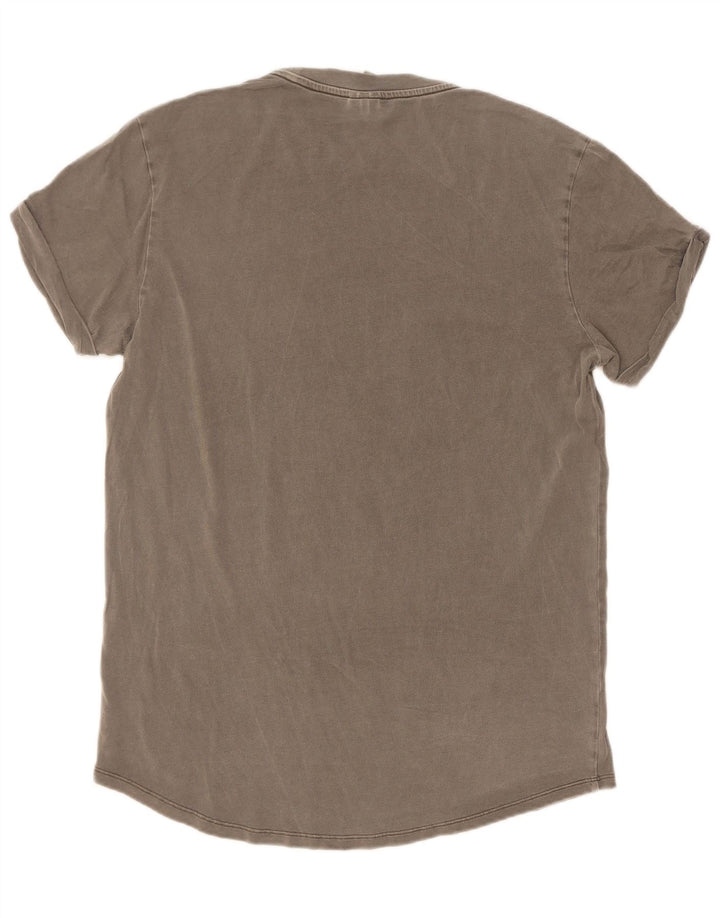 G-Star Mens T-Shirt Top Medium Grey