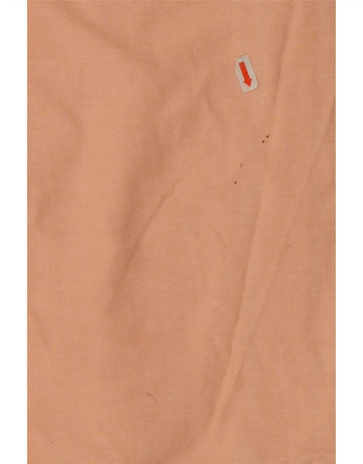 Rifle Mens Shirt Small Orange Cotton