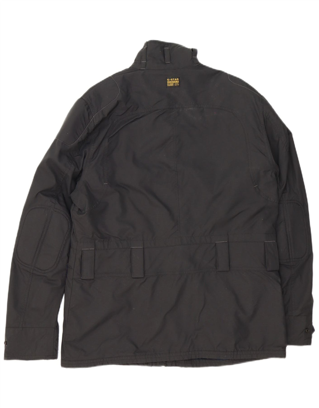 G-Star Mens Utility Jacket UK 42 XL Black Nylon