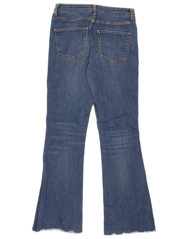 Zara Womens Flared Jeans EU 38 Small W28 L31 Blue