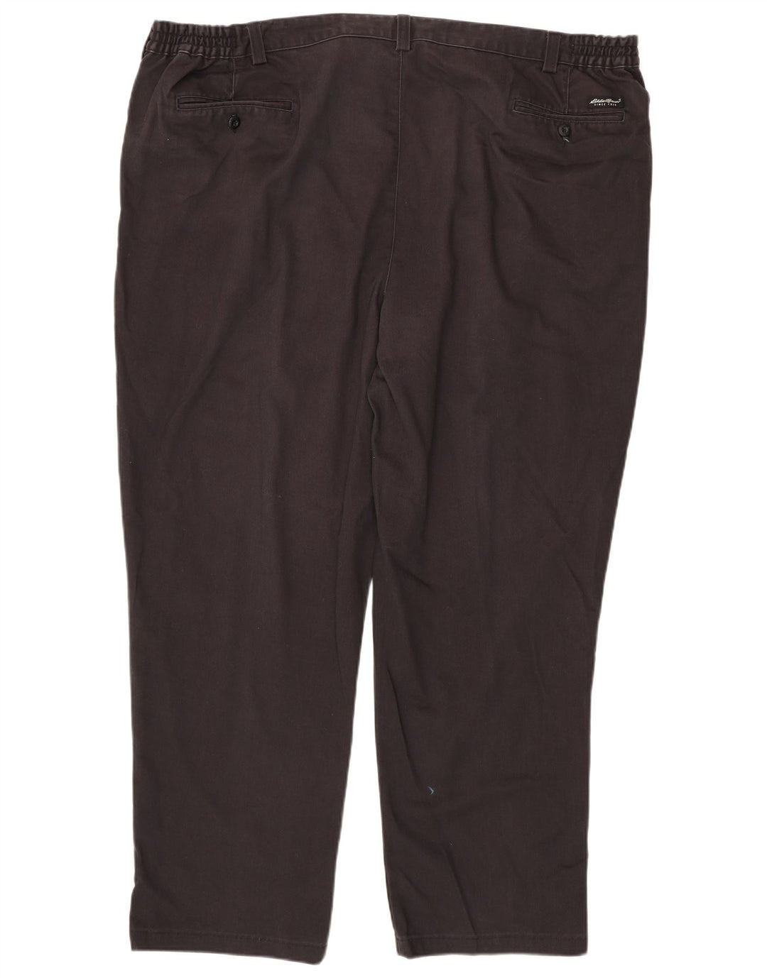 EDDIE BAUER Mens Pegged Chino Trousers W48 L31 Grey Cotton