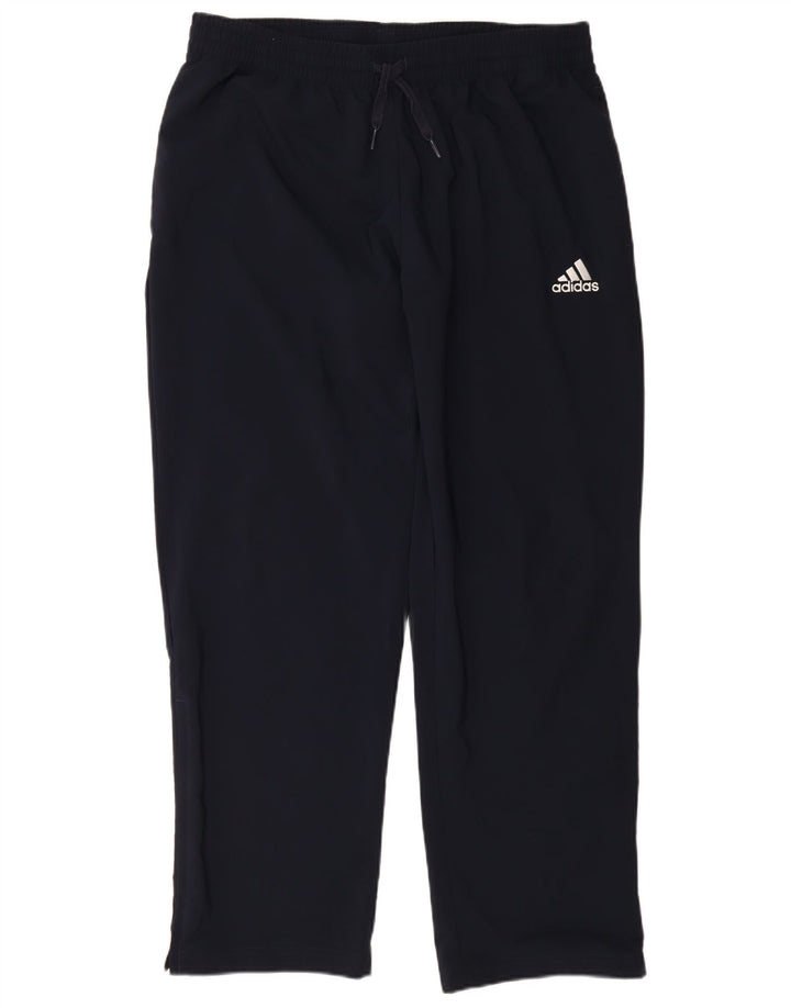 ADIDAS Mens Tracksuit Trousers XL  Navy Blue Polyester