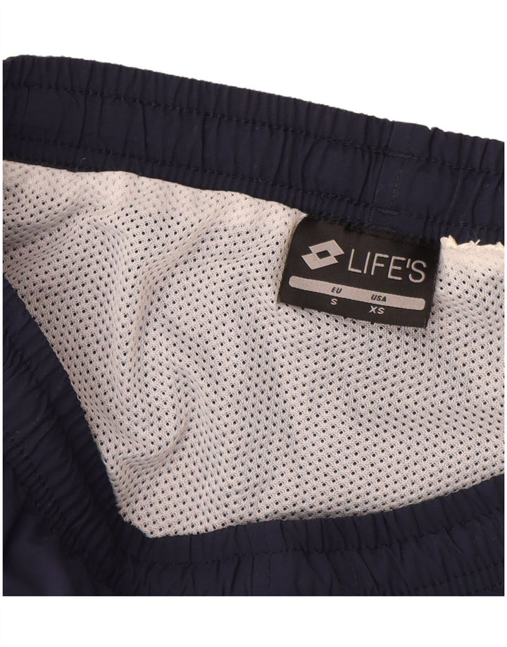 Lotto Mens Sport Shorts Small Navy Blue