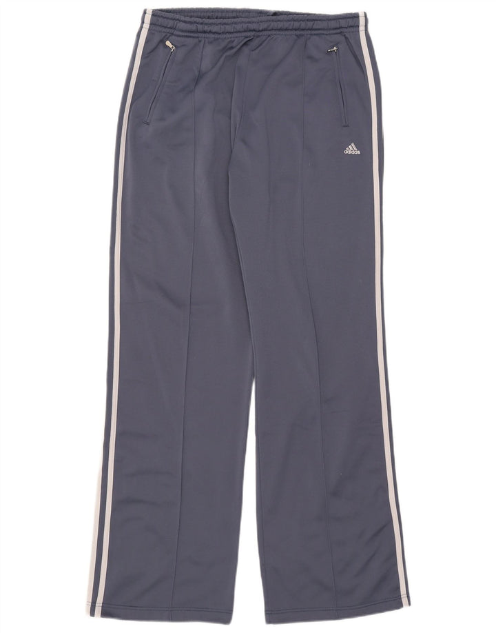 Adidas Mens Tracksuit Trousers UK 42/44 Large Blue Polyester