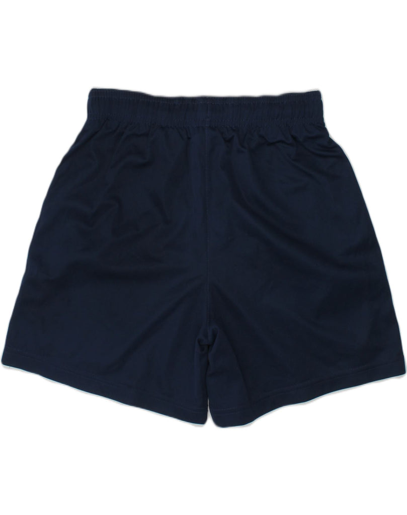 NIKE Boys Dri Fit Sport Shorts 8-9 Years Small  Navy Blue Polyester | Vintage Nike | Thrift | Second-Hand Nike | Used Clothing | Messina Hembry 