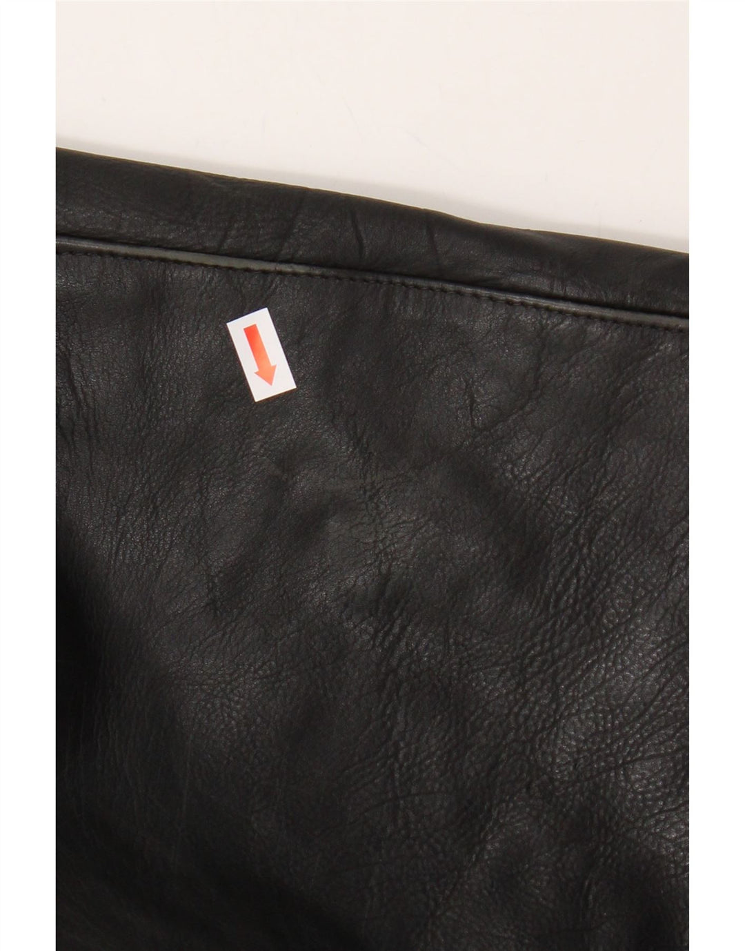 VINTAGE Womens Leather Coat IT 46 Large Black Leather Vintage Vintage and Second-Hand Vintage from Messina Hembry 