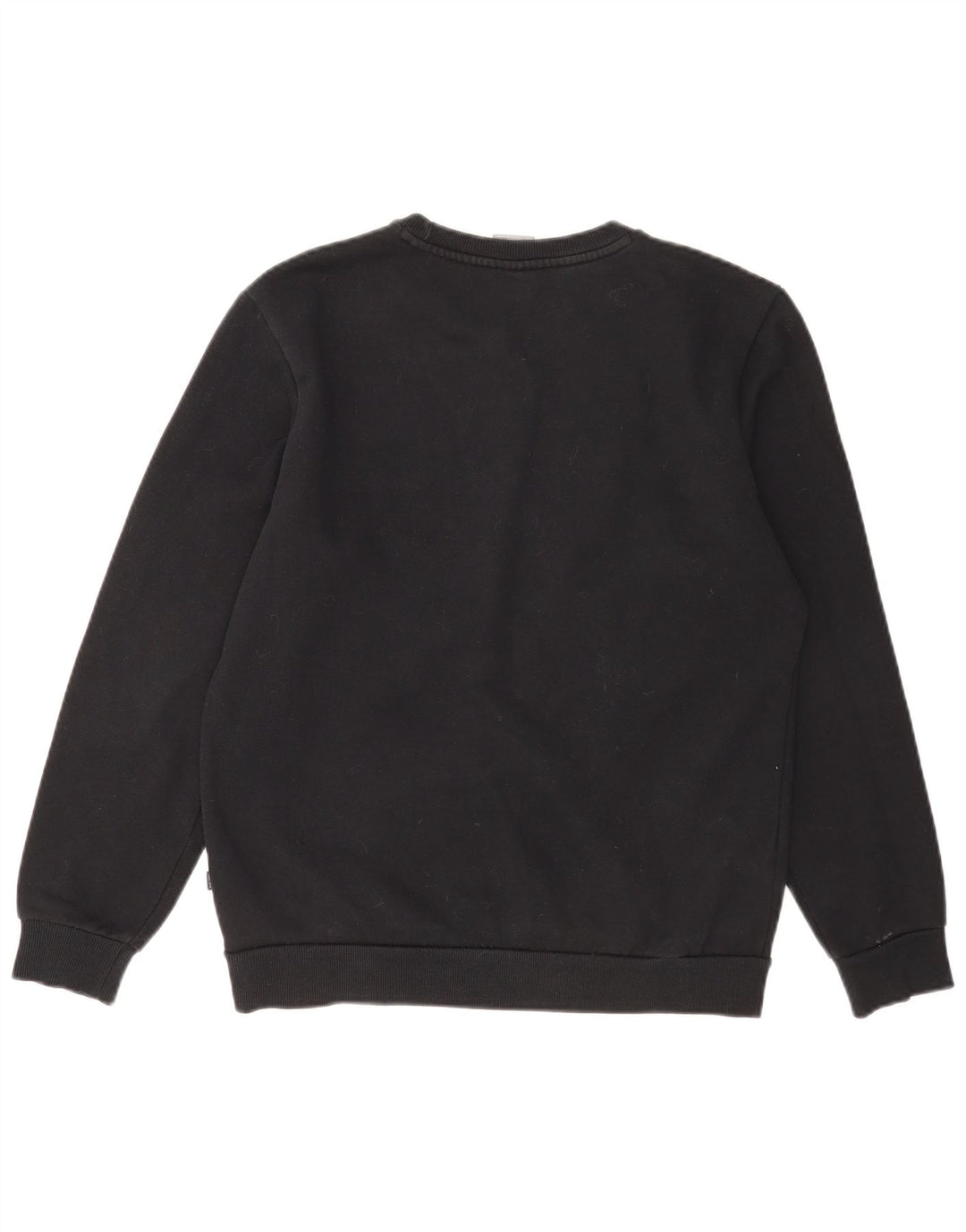 Puma Mens Graphic Sweatshirt Jumper Small Black Cotton