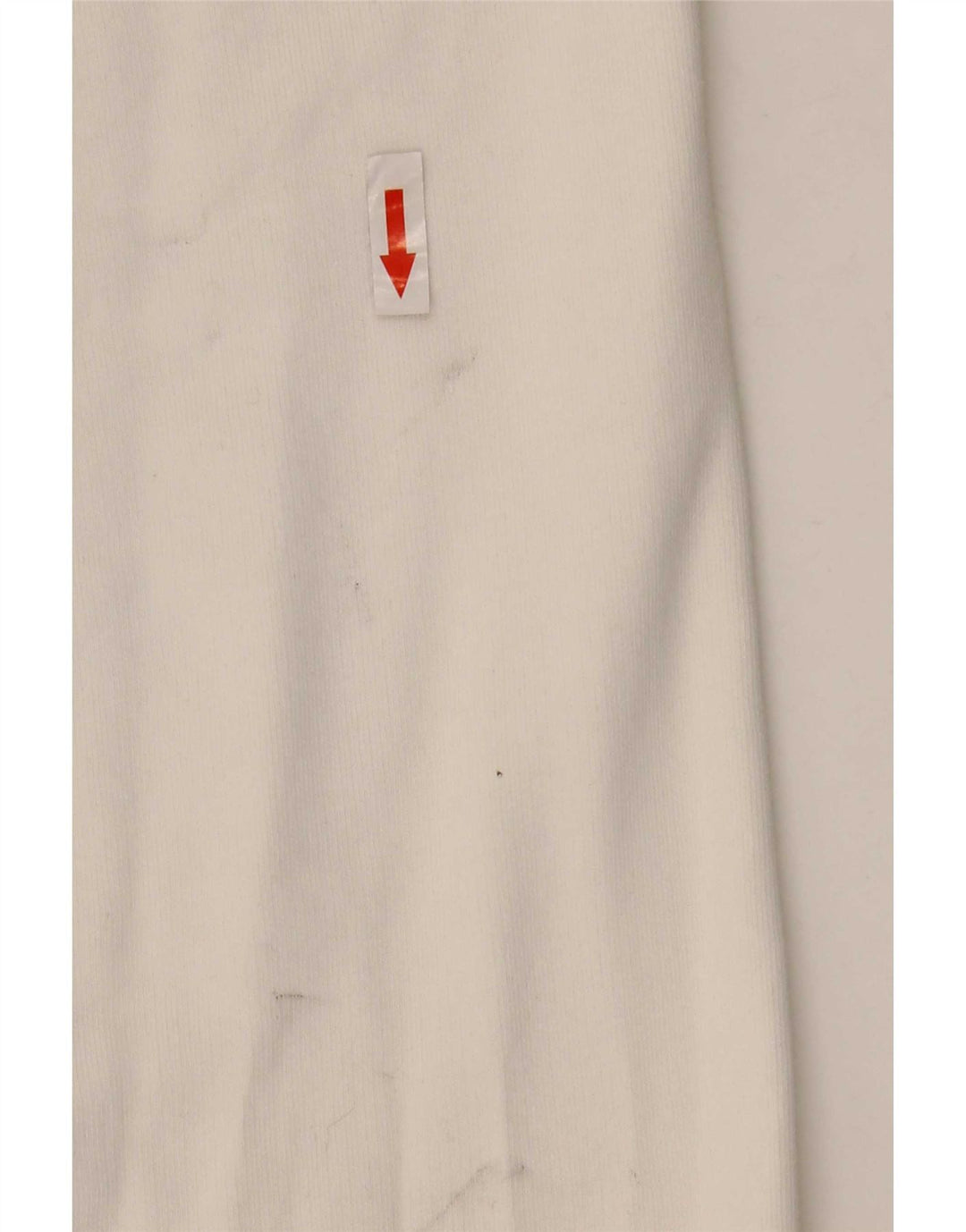 Champion Mens Zip Hoodie Sweater 2XL White Cotton