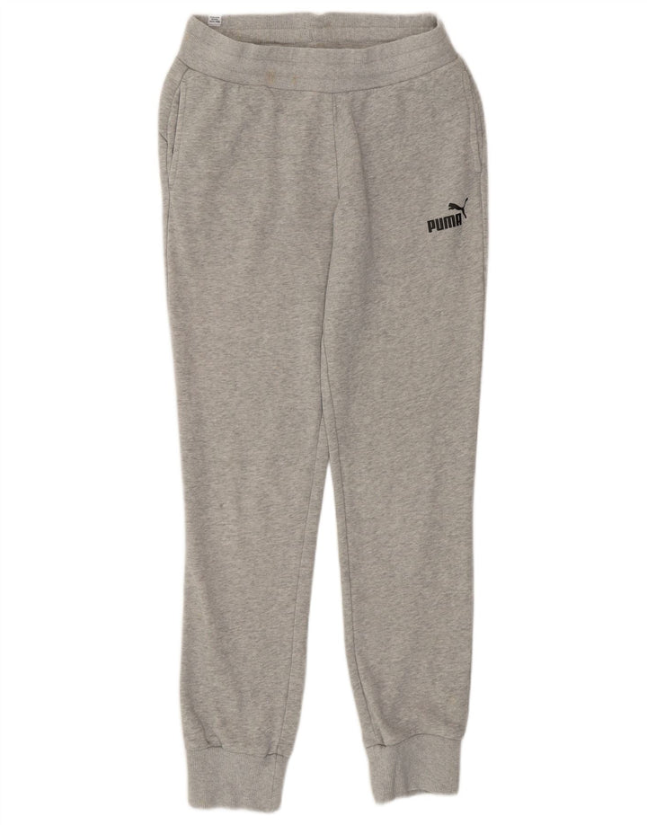 PUMA Womens Tracksuit Trousers Joggers UK 10 Small Grey