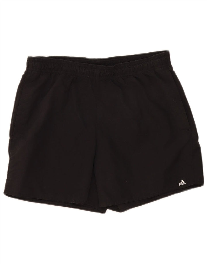 Adidas Mens Sport Shorts Medium Black Nylon
