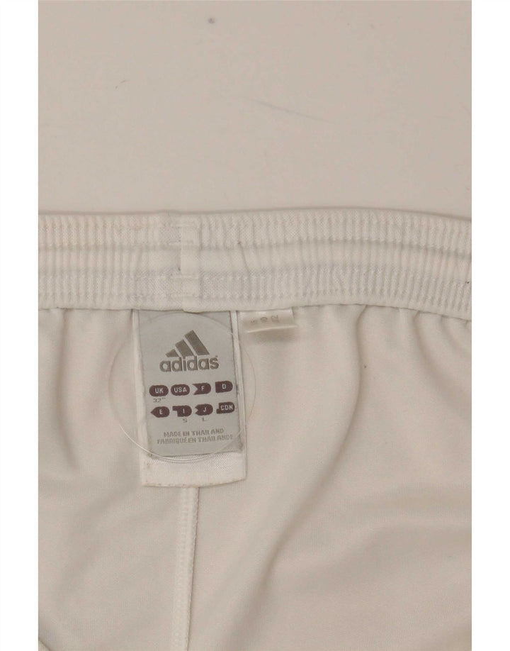 Adidas Mens Sport Shorts Medium  White Polyester