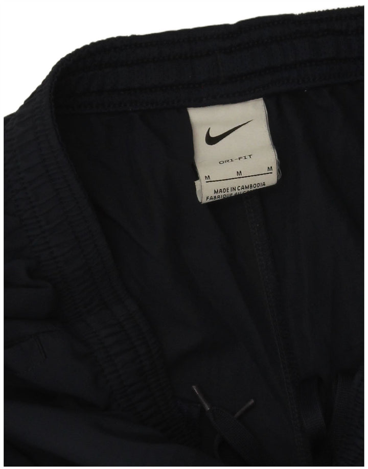 Nike Mens Graphic Sport Shorts Medium Navy Blue Colourblock Polyester