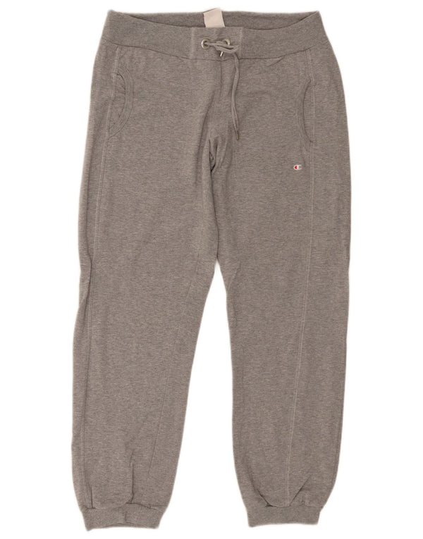 Champion Womens Tracksuit Trousers Joggers UK 16 Large Grey